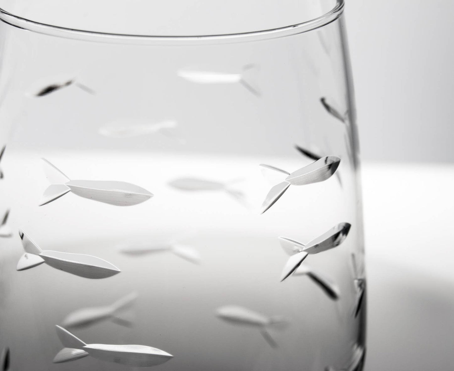 School of Fish Wine Glass 18oz
