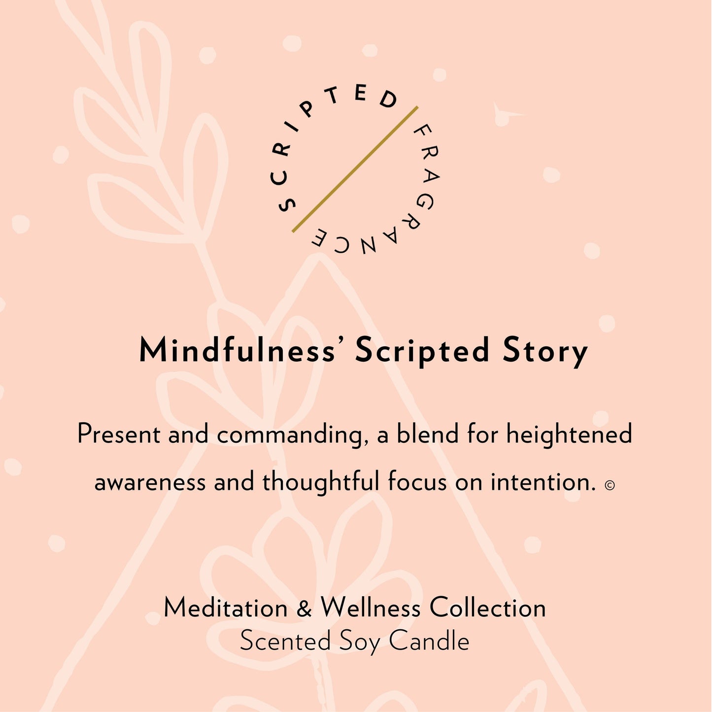 Mindfulness Soy Candle