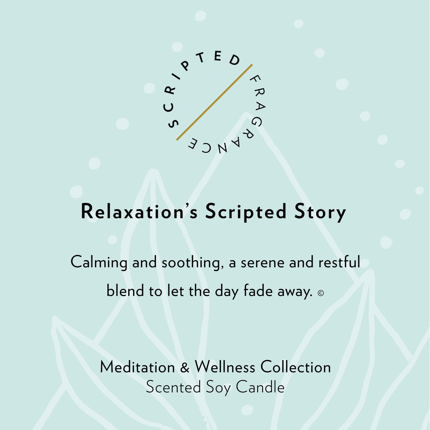 Relaxation Soy Candle