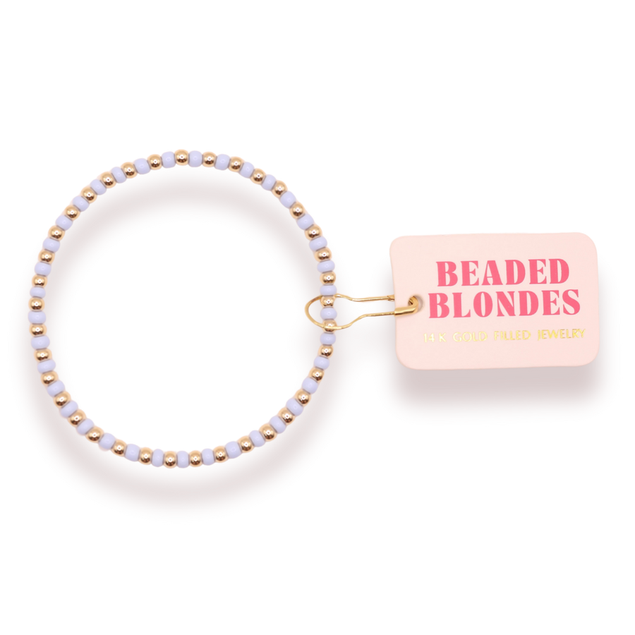 Demi Bracelet in Periwinkle Gold