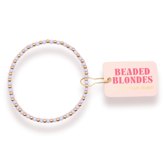 Demi Bracelet in Periwinkle Gold