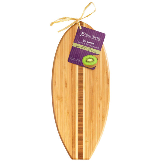 Li'l Surfer Surfboard Shaped Serving & Cutting Board