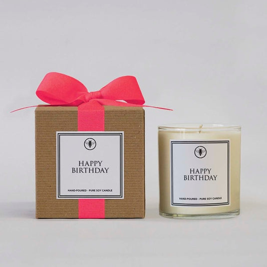 Happy Birthday Soy Candle