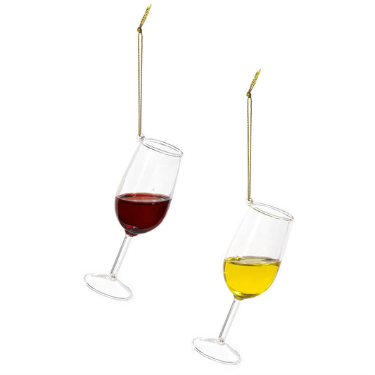 Christmas Vacation Ornament Wine Glass