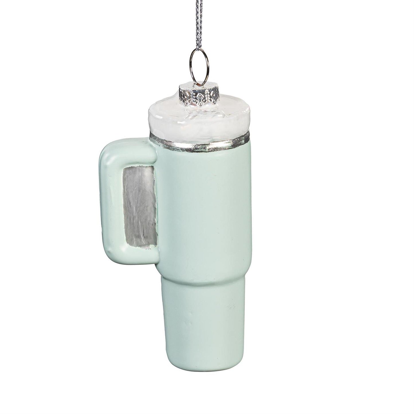 Canyon Cup Glass Ornament, 3.5"