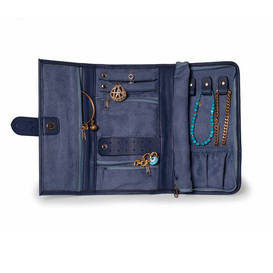 Hayley Jewelry Clutch - Blue
