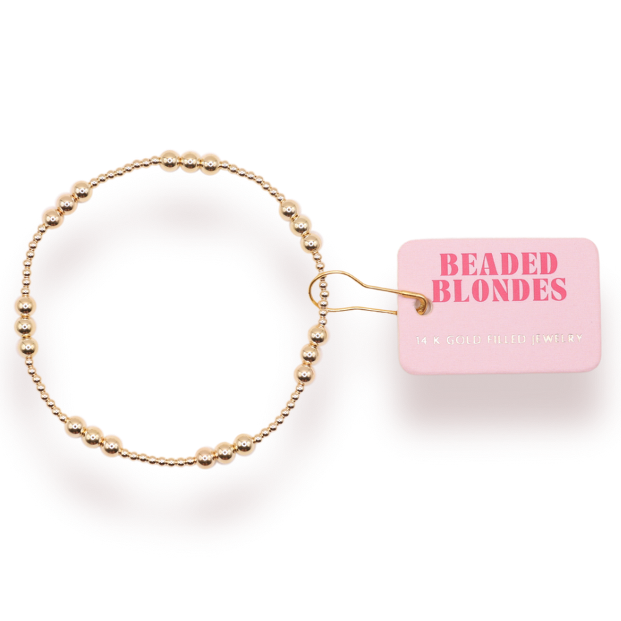 ILY (i love you) Gold Bracelet