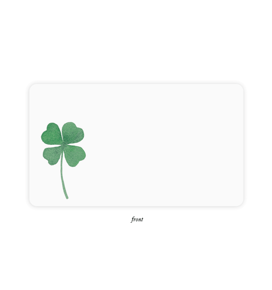 Shamrock Little Notes – Boxed Set of 85 Mini Notecards