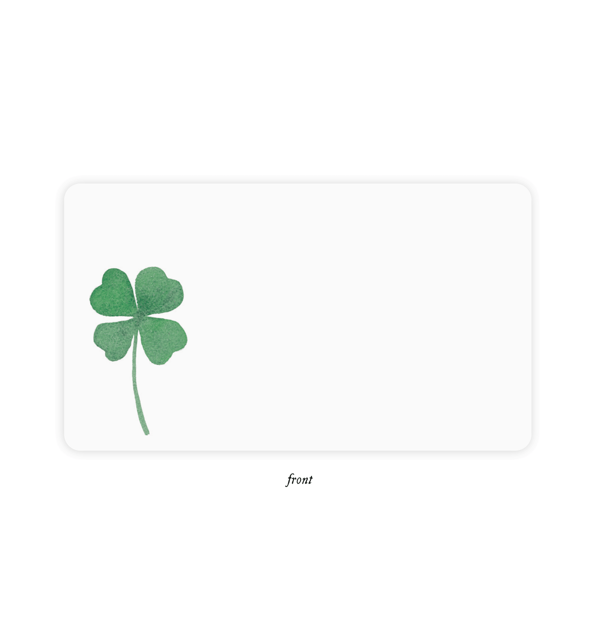 Shamrock Little Notes – Boxed Set of 55 Mini Notecards
