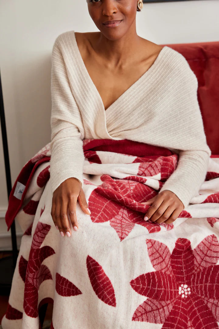 Poinsettias Original Blanket