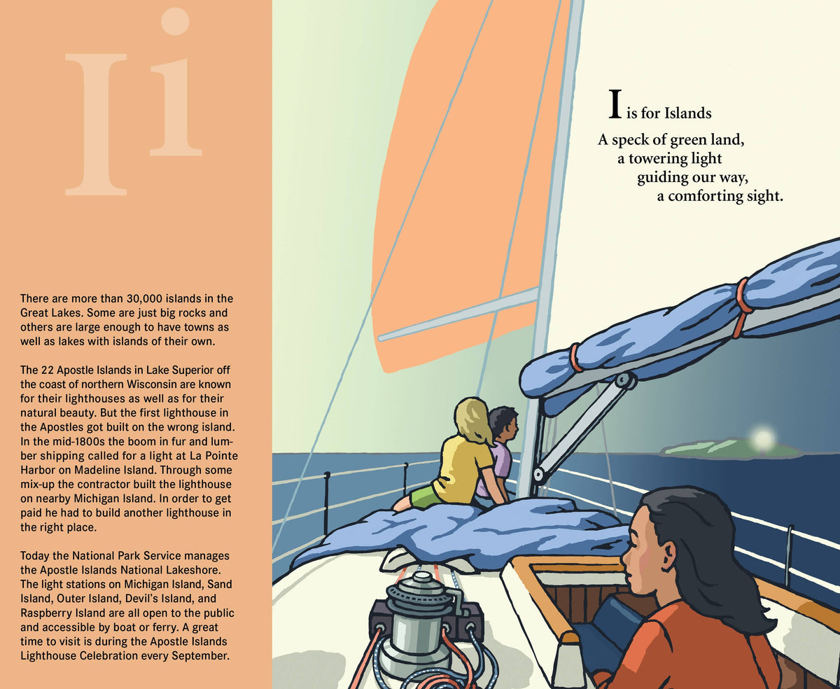 B is for Beacon: A Great Lakes Lighthouse Alphabet Book