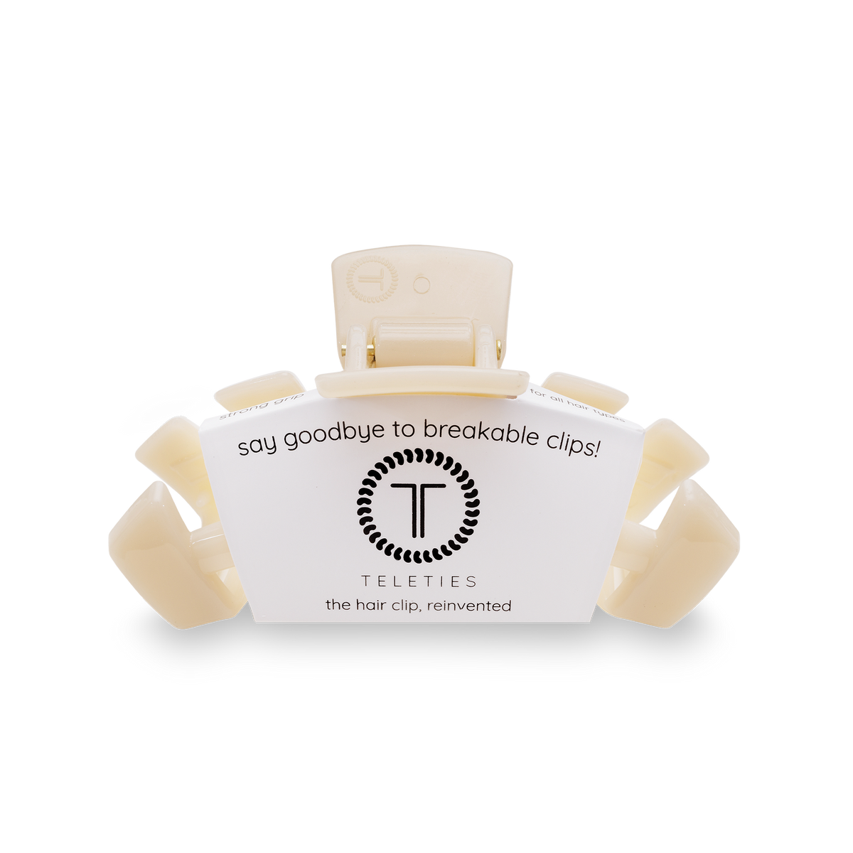 Classic Hair Clip | Small | Almond Beige
