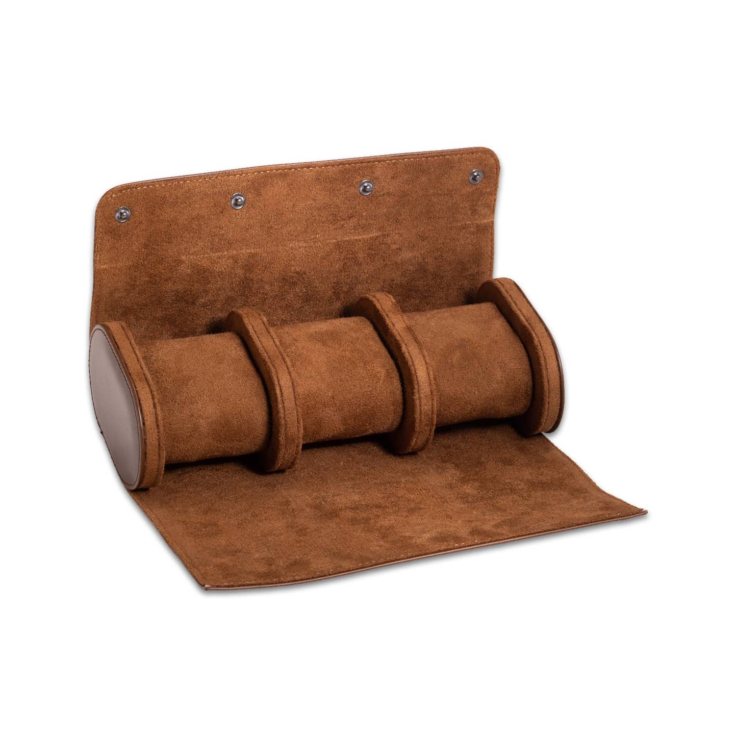 Milani Leather Watch Roll - Brown