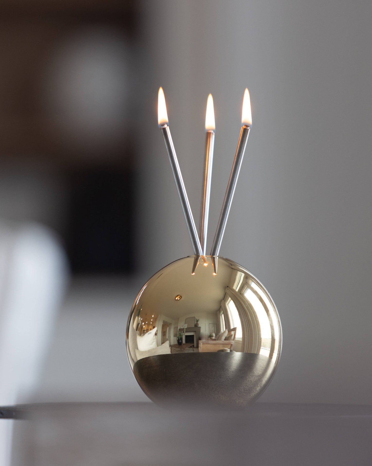 Everlasting Candle - Neva Vase Metallic Gold
