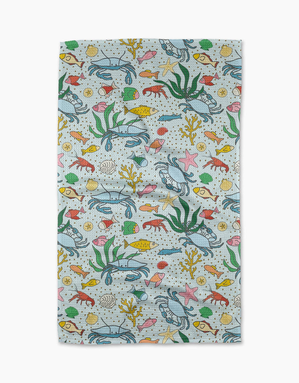 Beneath the Waves Tea Towel