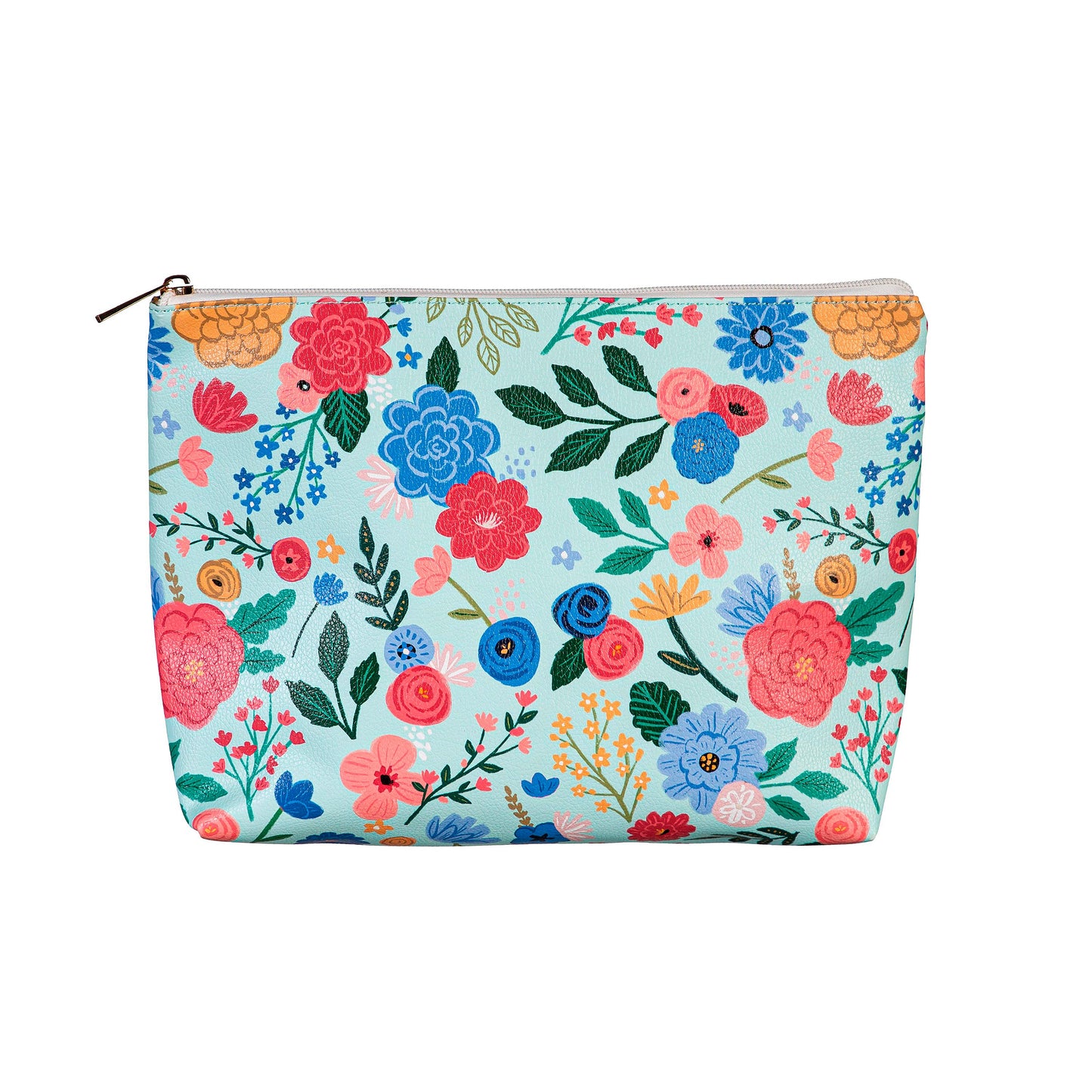 Bursting Blossoms Zippered Large Carrying Case