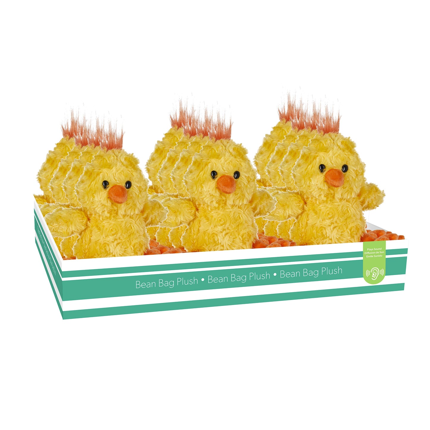 6" Bean Bag Chick With Chirp