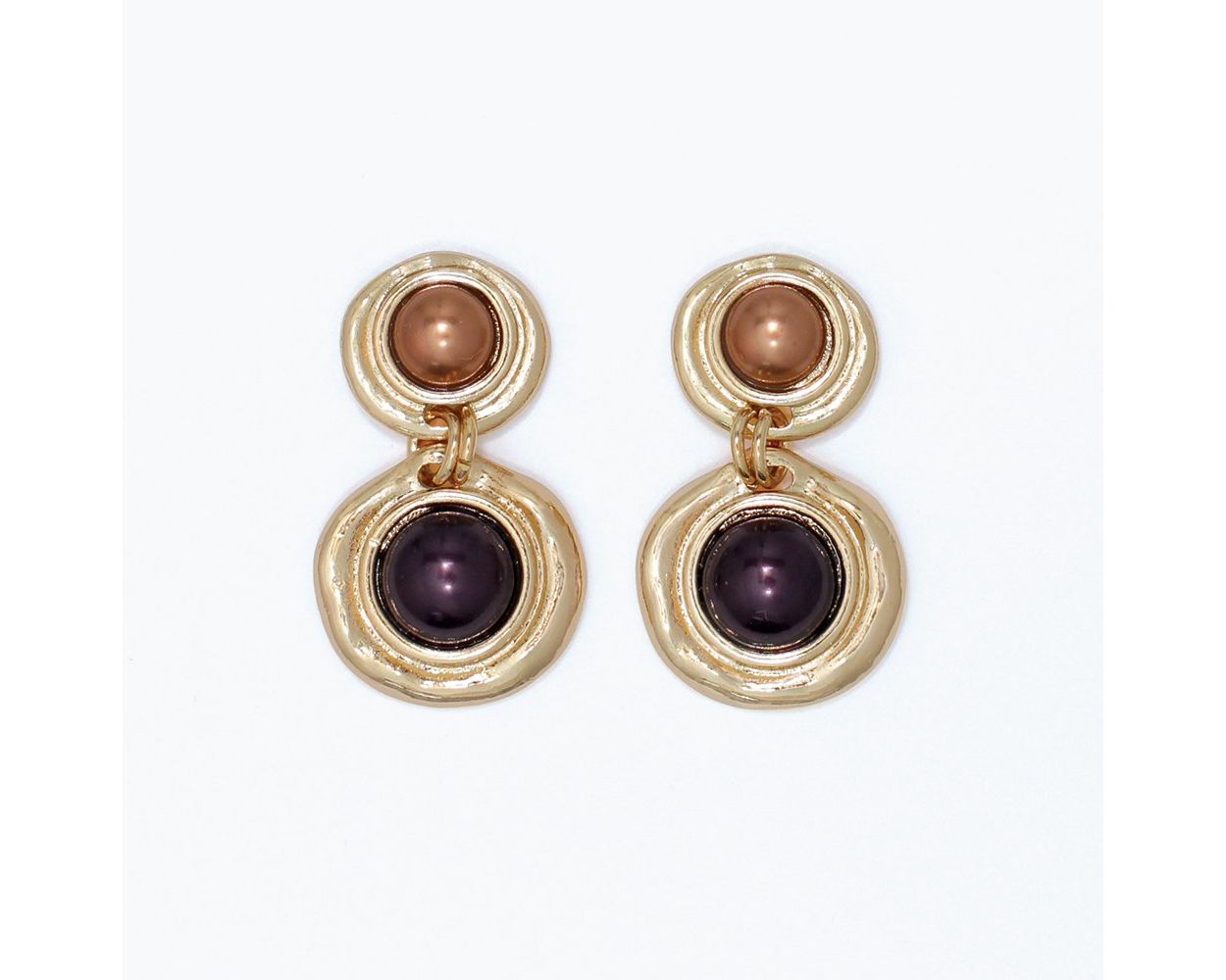 Gold Drop with Brown Shades