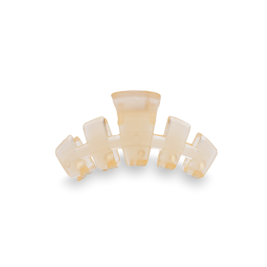 Classic Almond Beige Tiny Claw Hair Clip
