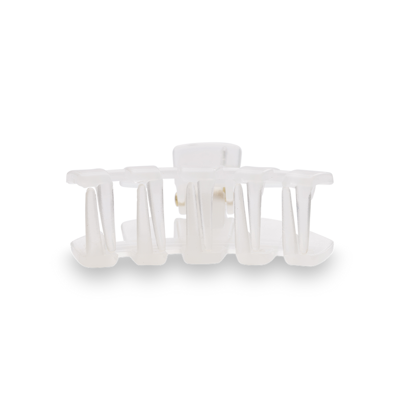 Classic Coconut White Tiny Claw Hair Clip