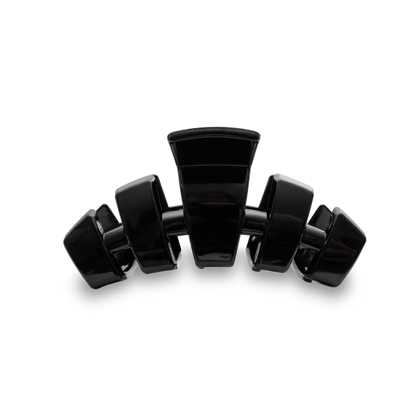 Classic Jet Black Medium Claw Hair Clip