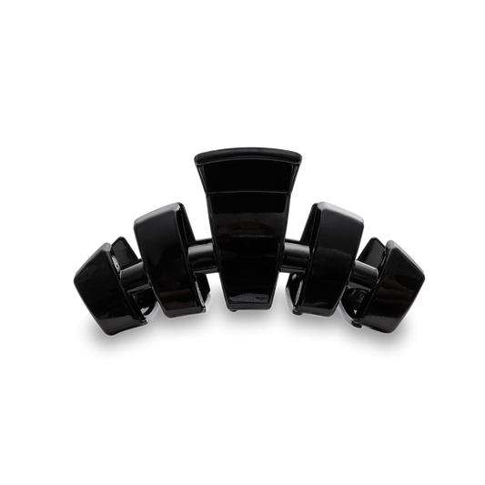 Classic Jet Black Medium Claw Hair Clip