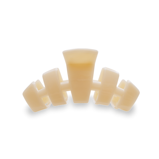 Classic Almond Beige Medium Claw Hair Clip
