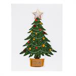 LED Christmas Tree Window Decal