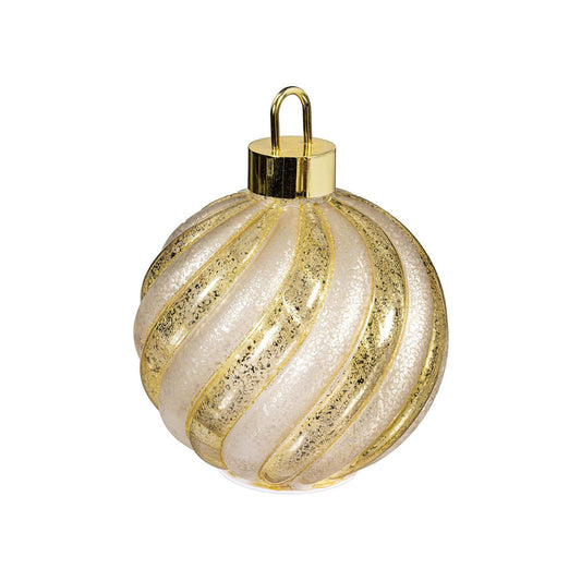 Rotating Glass LED Table Decor Ornament
