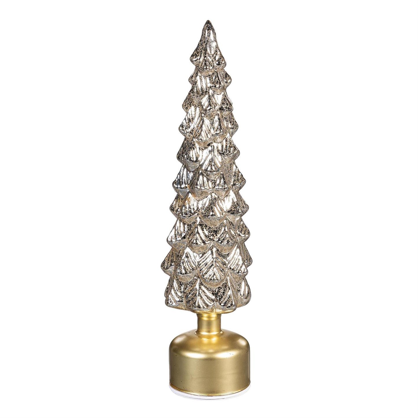 Rotating Metallic Glass Tree
