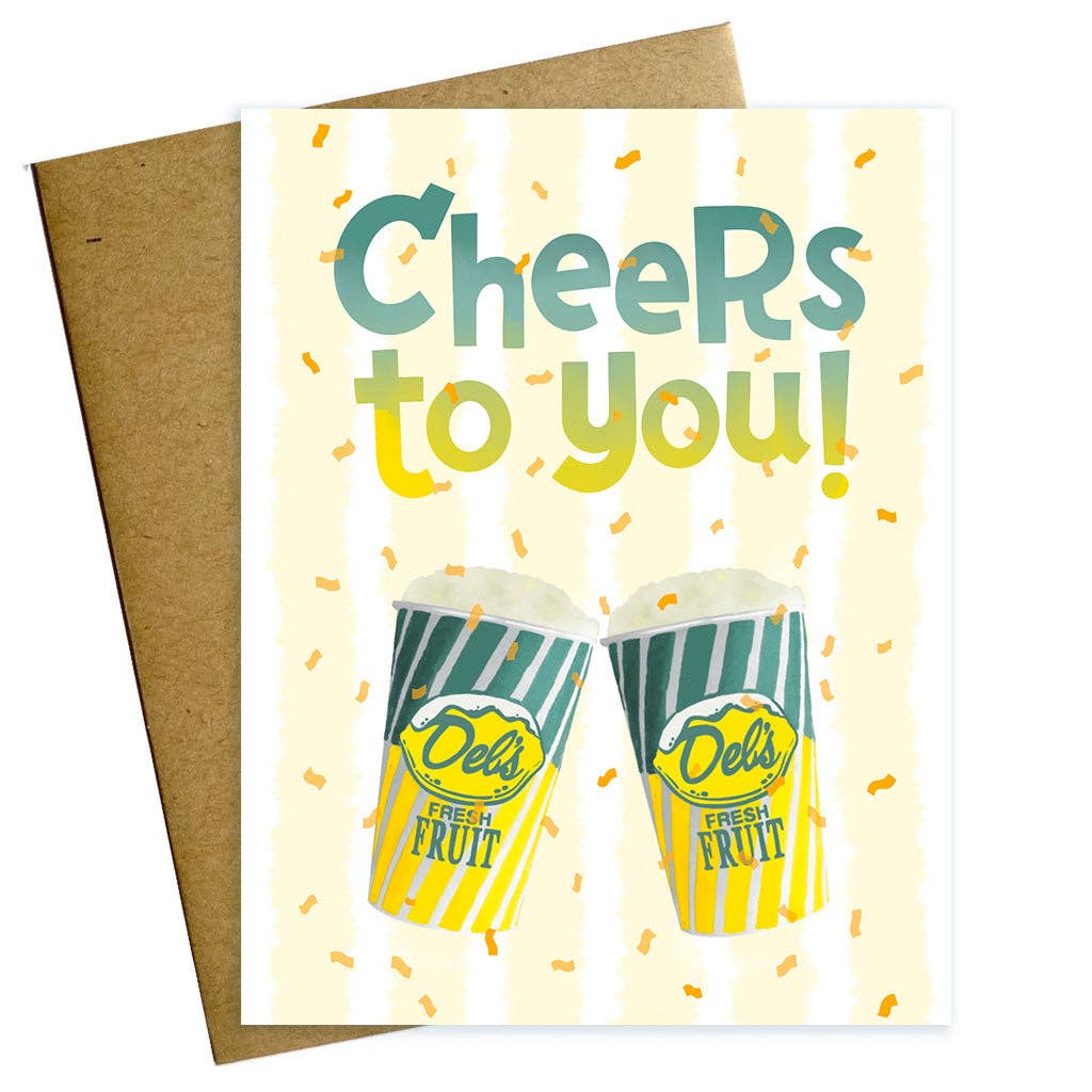 Cheers to You Rhode Island Del's Lemonade card