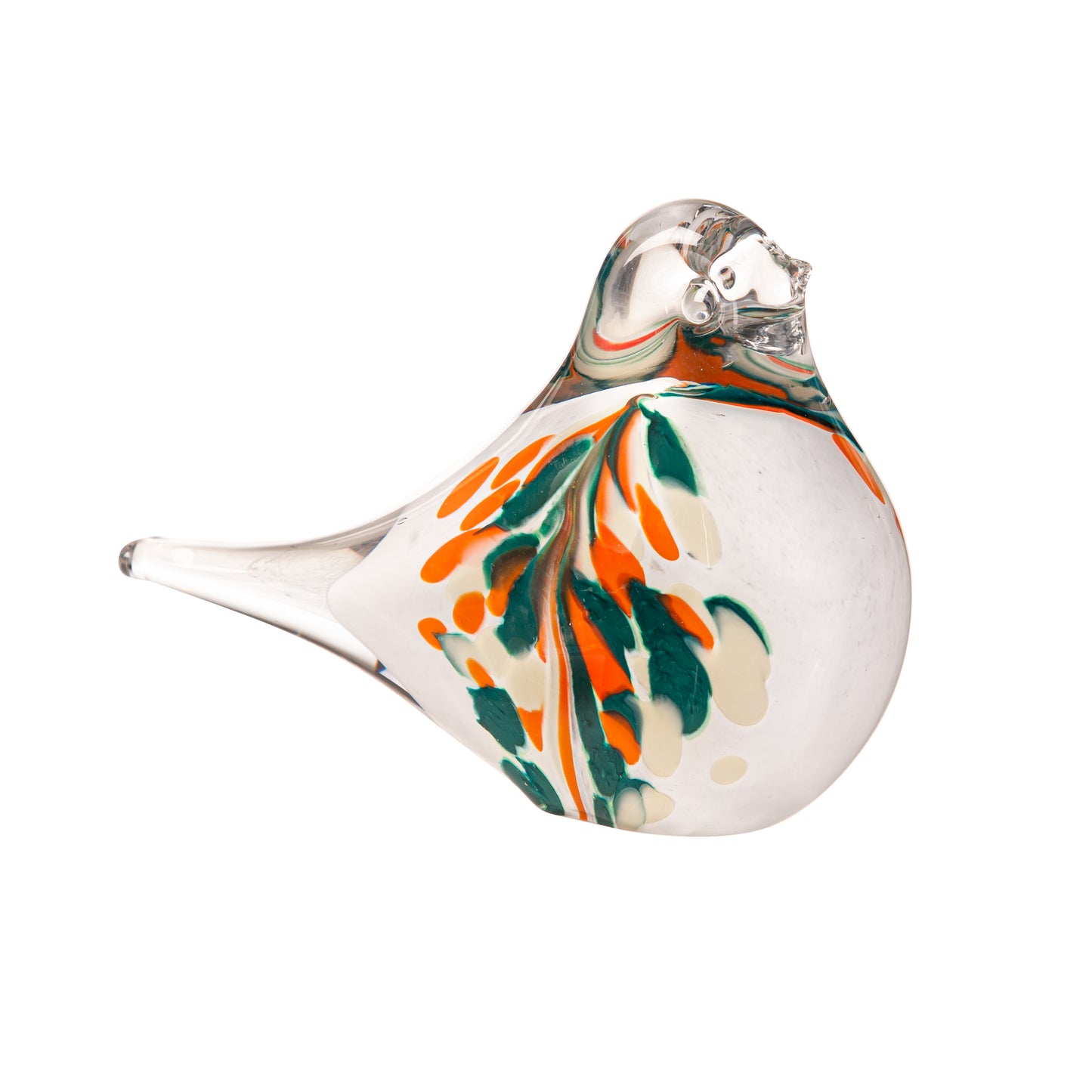 Decorative Bird Glass Table Decor