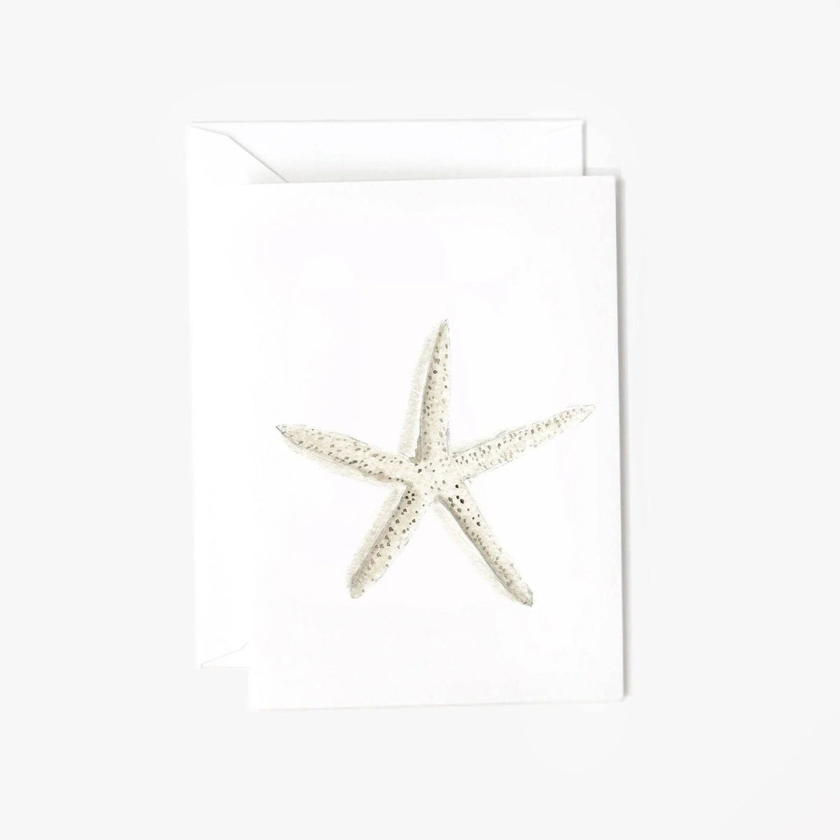 Starfish seaside mini enclosure notecard