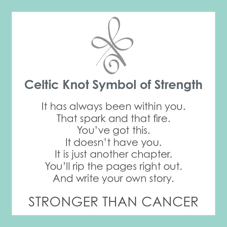 American Cancer Society Celtic Knot of Strength Gold