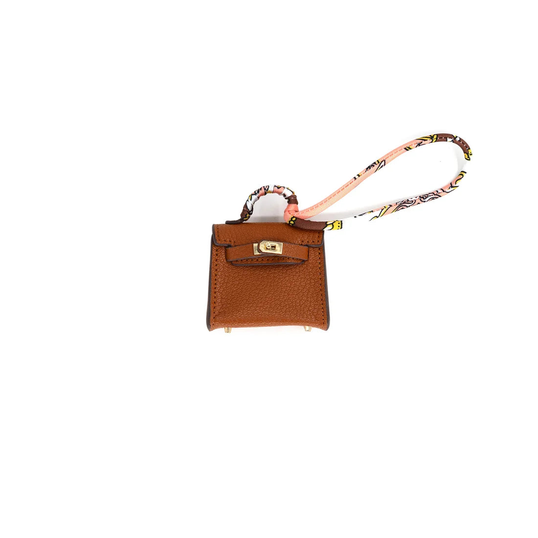 Mini Brown Bag Charm