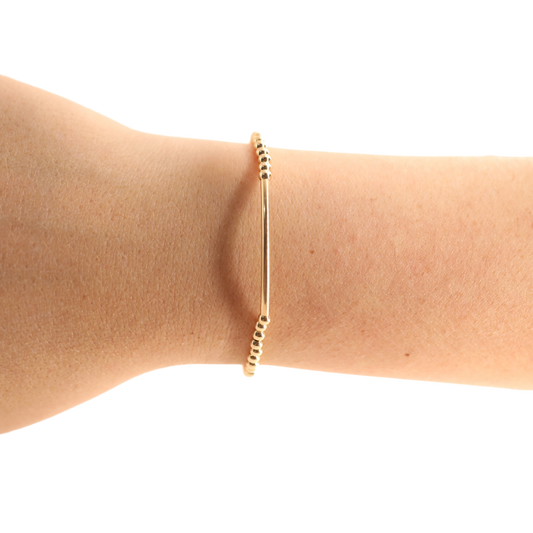 Bar Bracelet in Gold