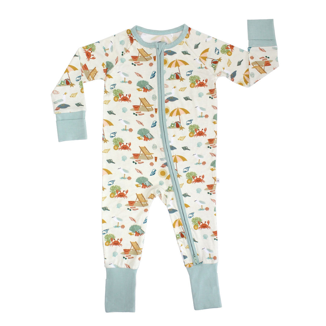 Beach Day Bamboo Convertible Baby Pajama