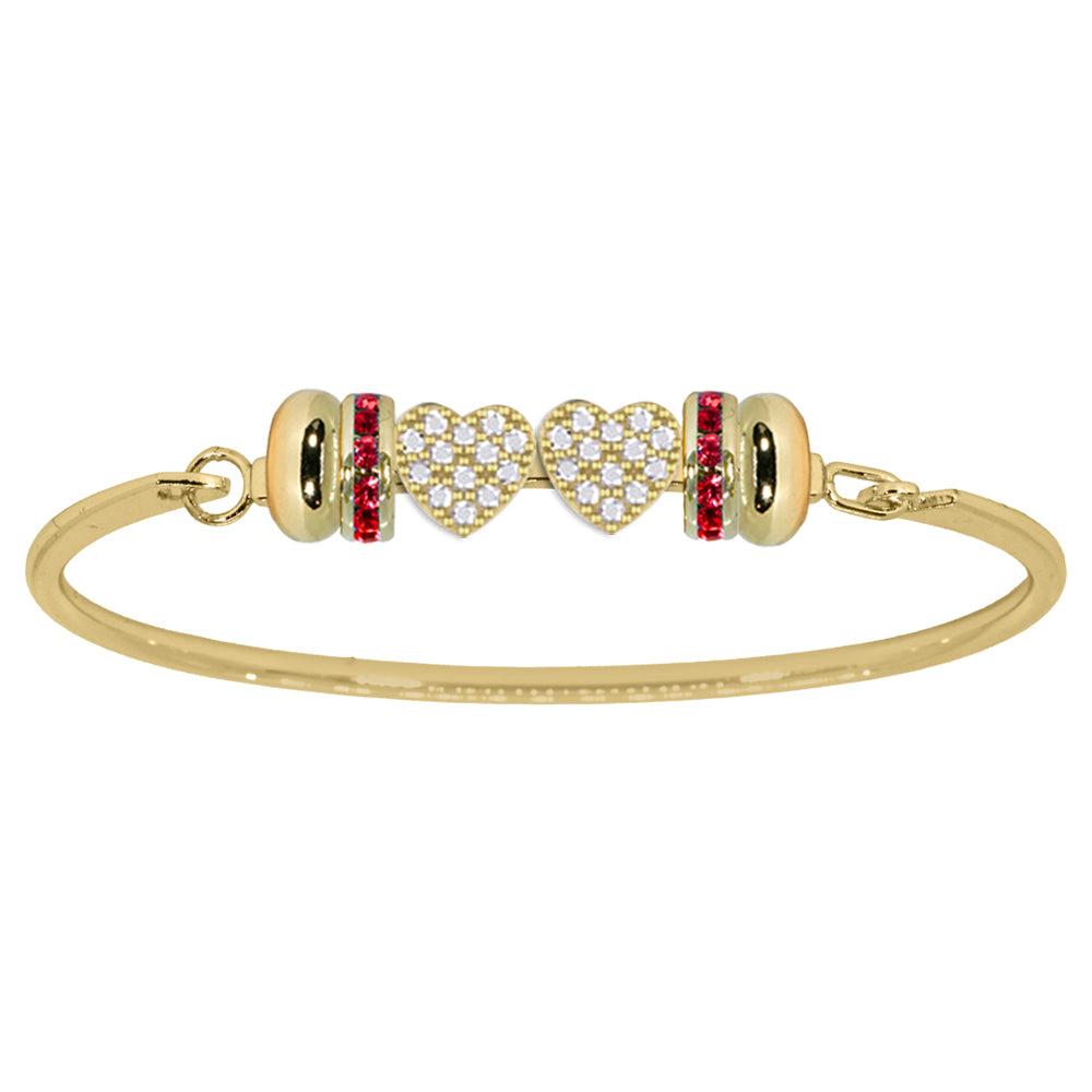 Birthstone & Initial Personalized Bracelet