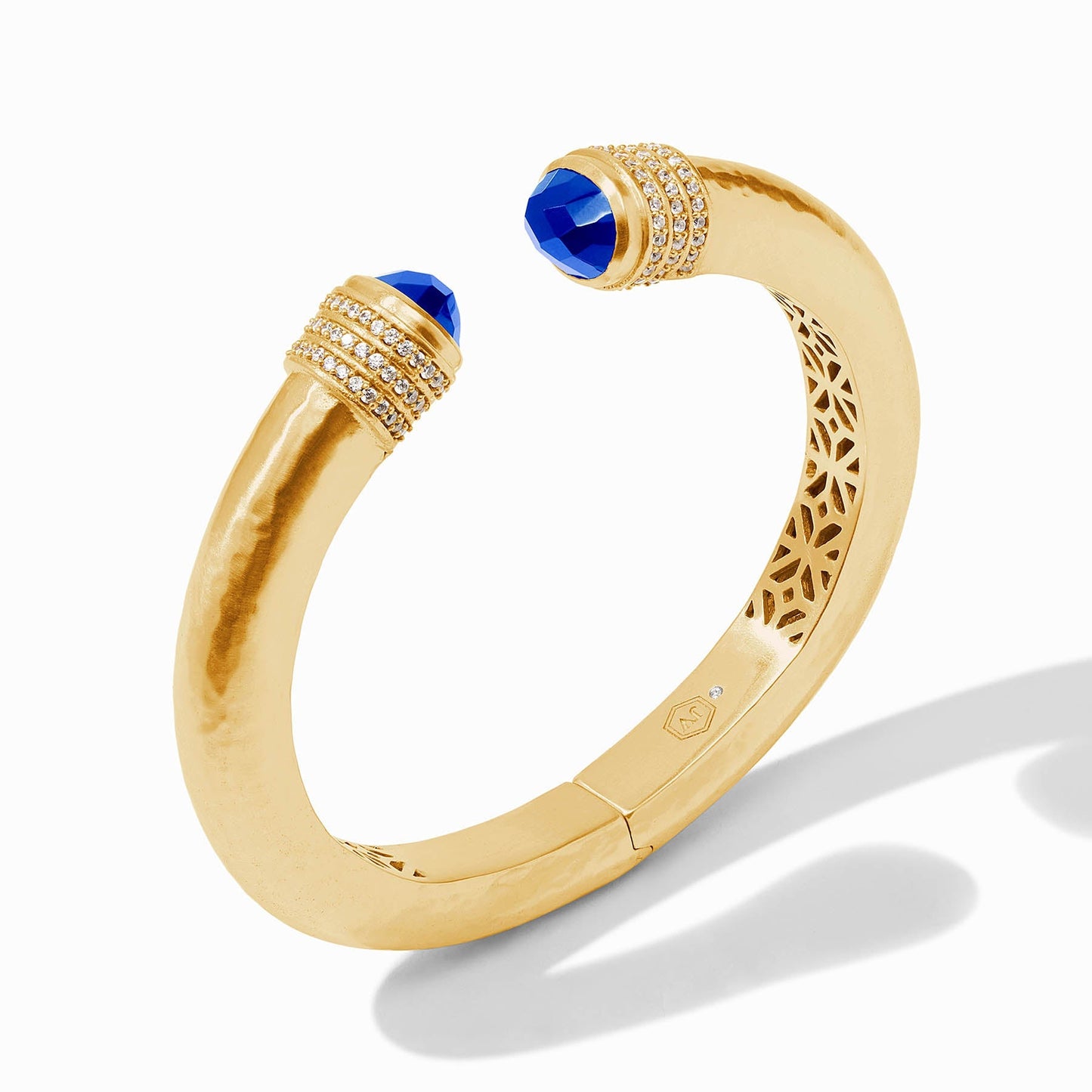 Luna Demi Cuff Iridescent Sapphire Blue