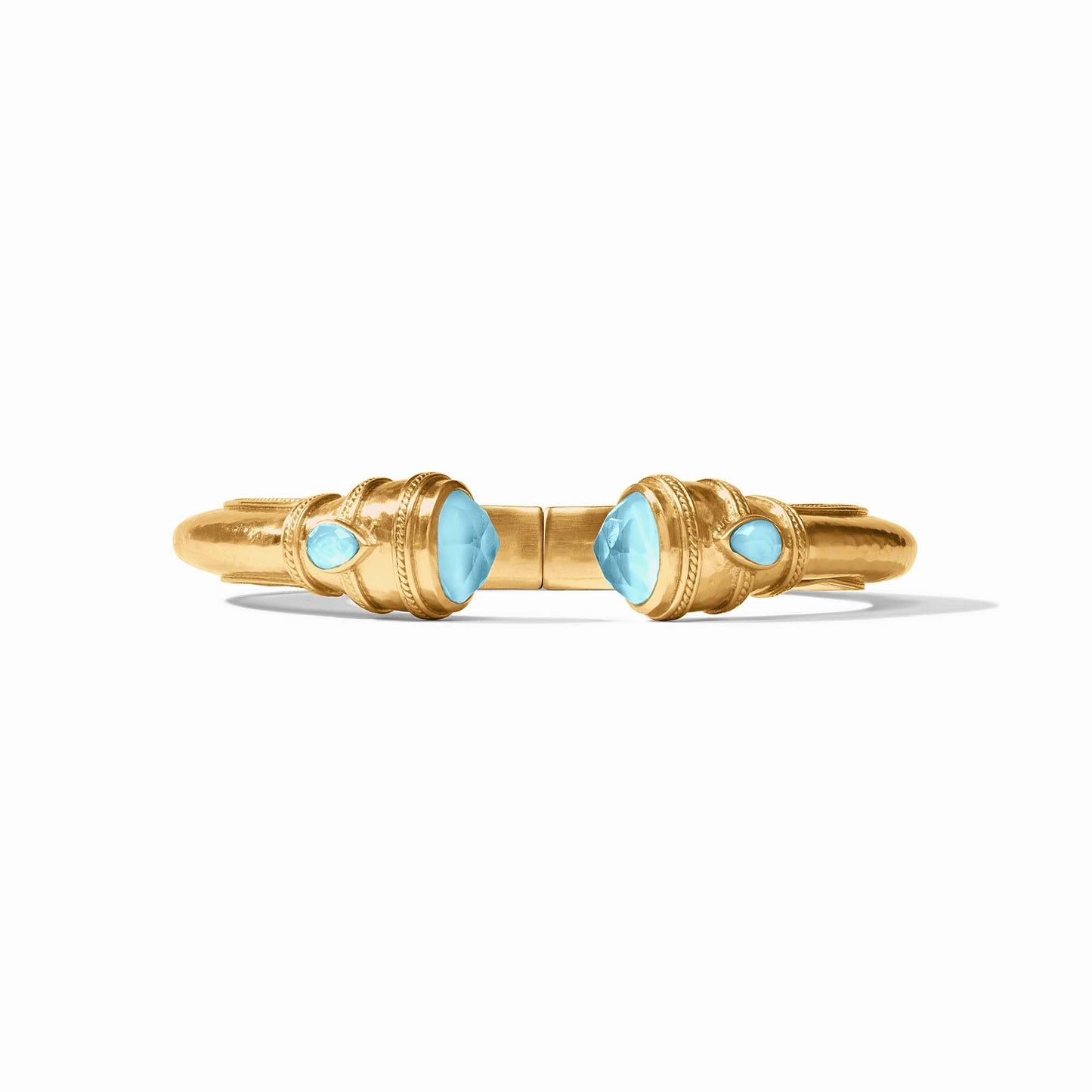 Cannes Demi Cuff Iridescent Capri Blue