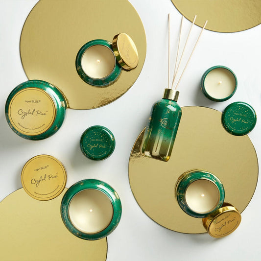 Capri Blue Crystal Pine Glimmer Signature Petite Soy Candle, 8oz