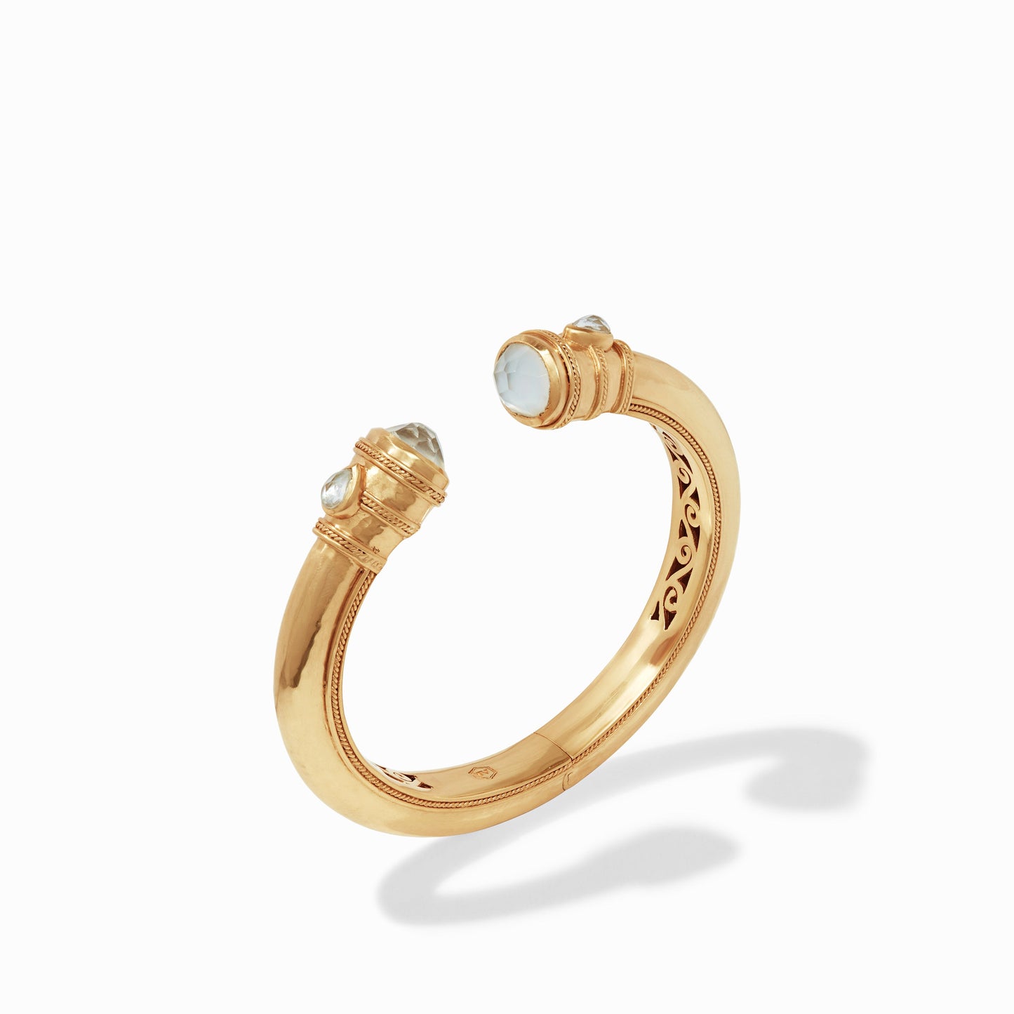 Cannes Demi Cuff Iridescent Capri Blue