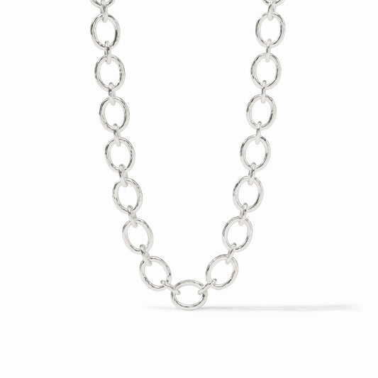 Catalina Demi Link Necklace Silver