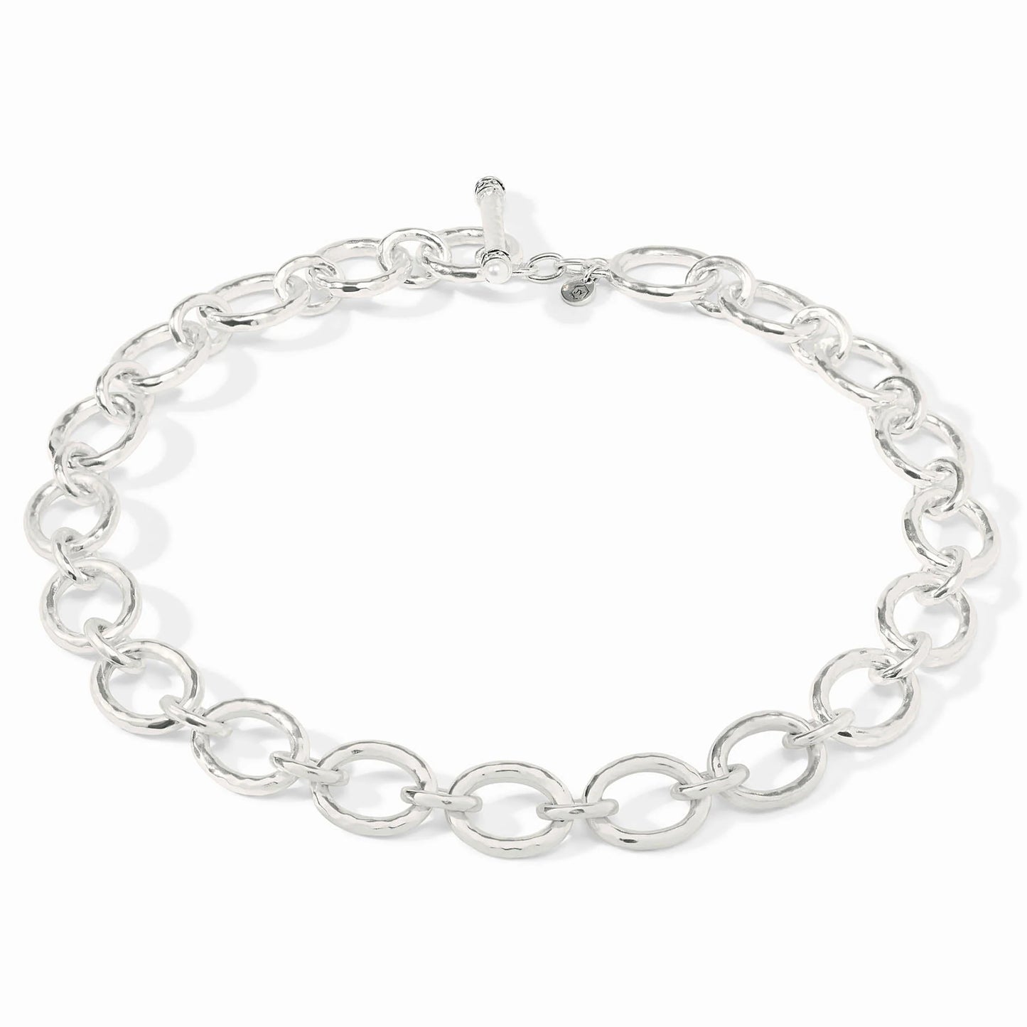 Catalina Demi Link Necklace Silver