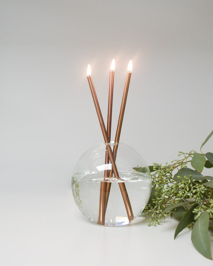 Everlasting Candle - Neva Collection - Champagne Candlesticks