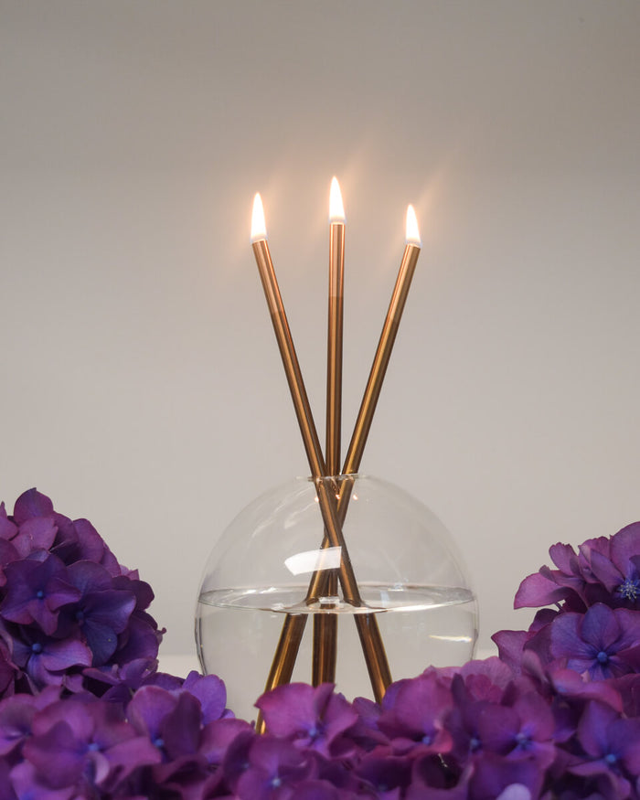 Everlasting Candle - Neva Collection - Champagne Candlesticks