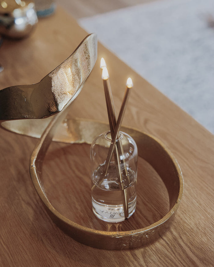 Everlasting Candle - Wylie Collection - Champagne Candlesticks