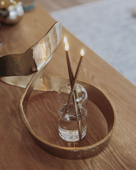 Everlasting Candle  - Wylie Collection - Champagne Candlesticks