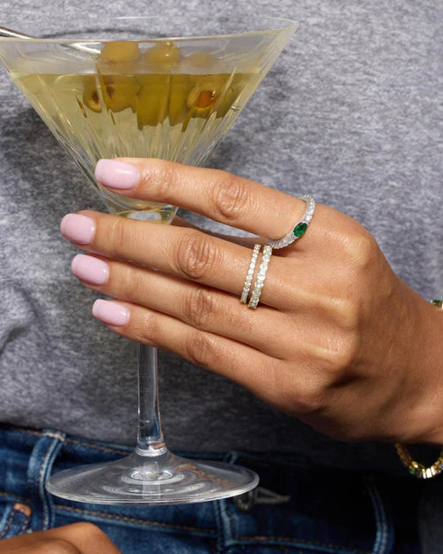 Maven Ring Gold-Emerald