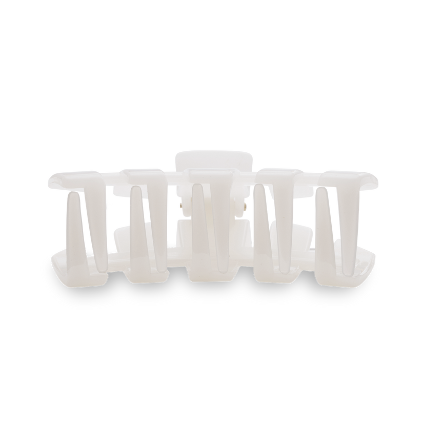 Classic Coconut White Small Claw Hair Clip